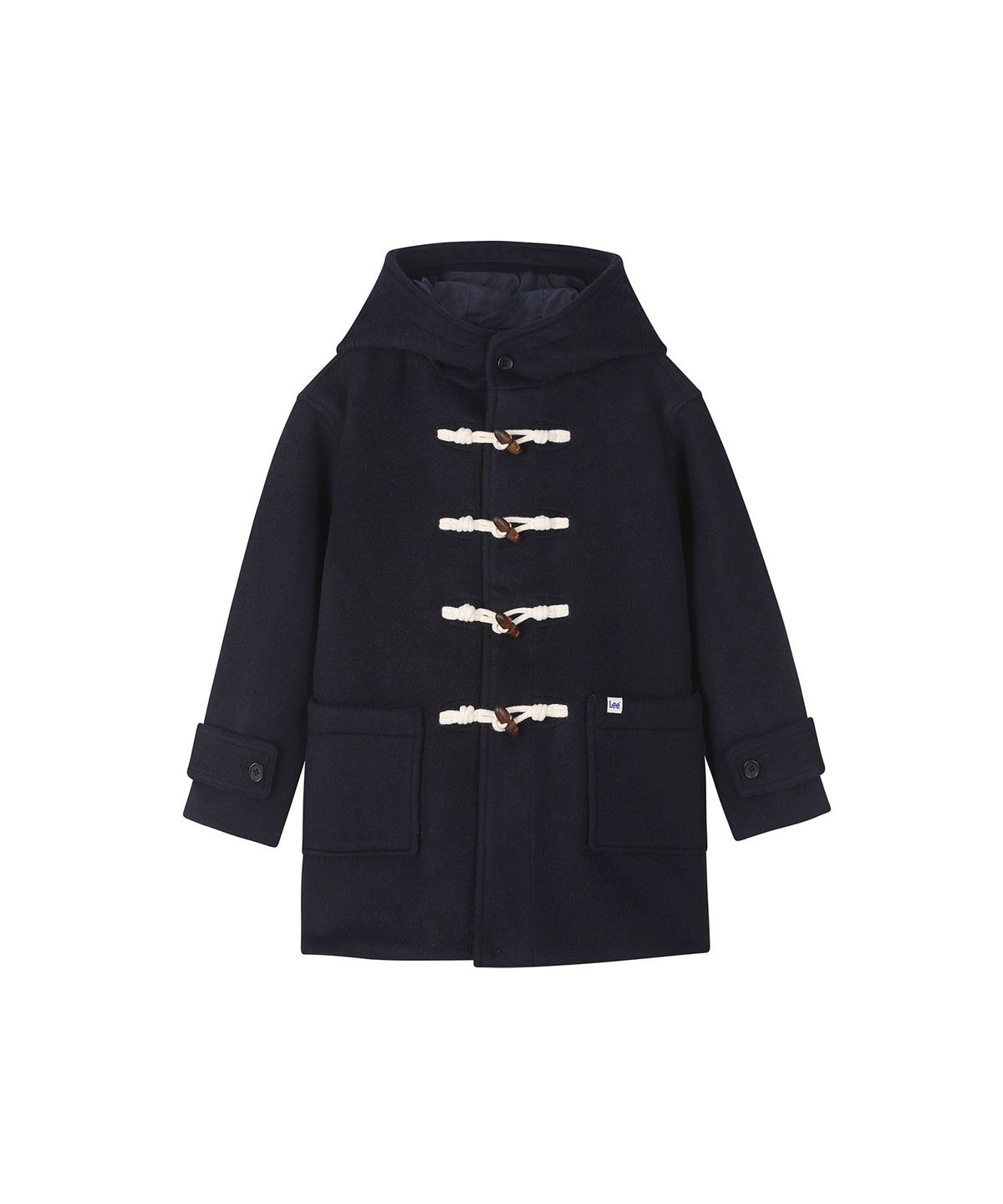 리 키즈(LEE KIDS) 울 후드 코트 네이비 LK2604CT01NA