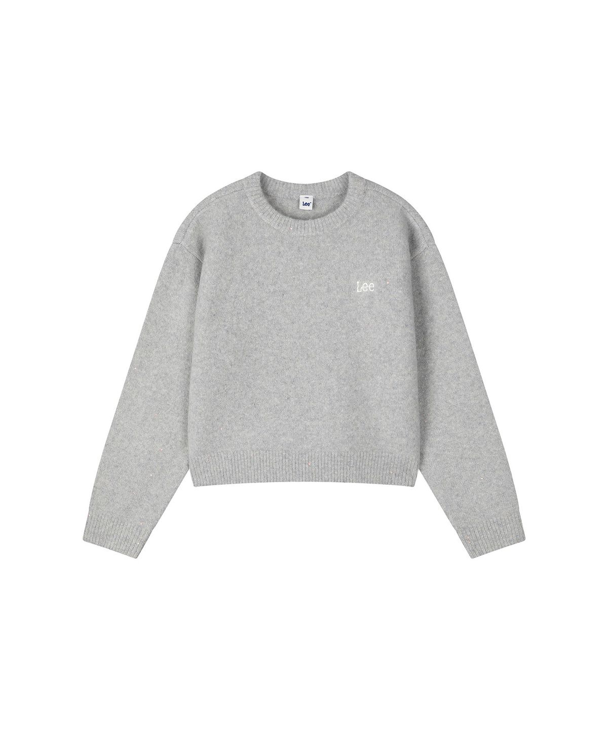 리 키즈(LEE KIDS) 스몰트위치 트윙클 크롭 풀오버 라이트그레이 LK2604KT71LG
