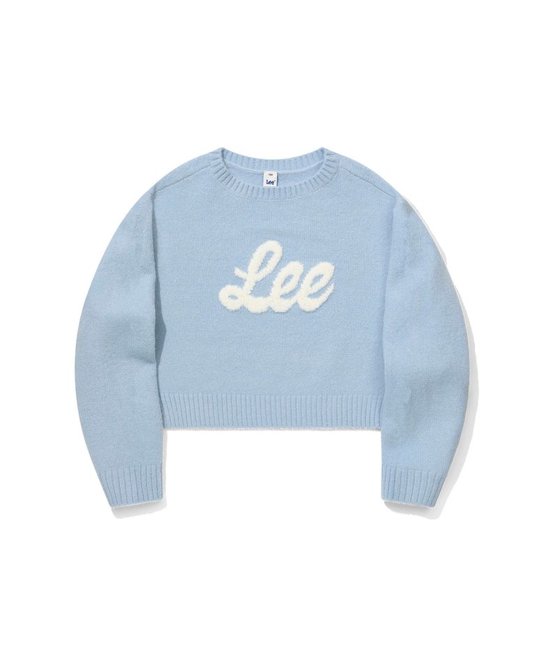 유니온 로고 풀오버 스카이블루 LK2604KT70SB