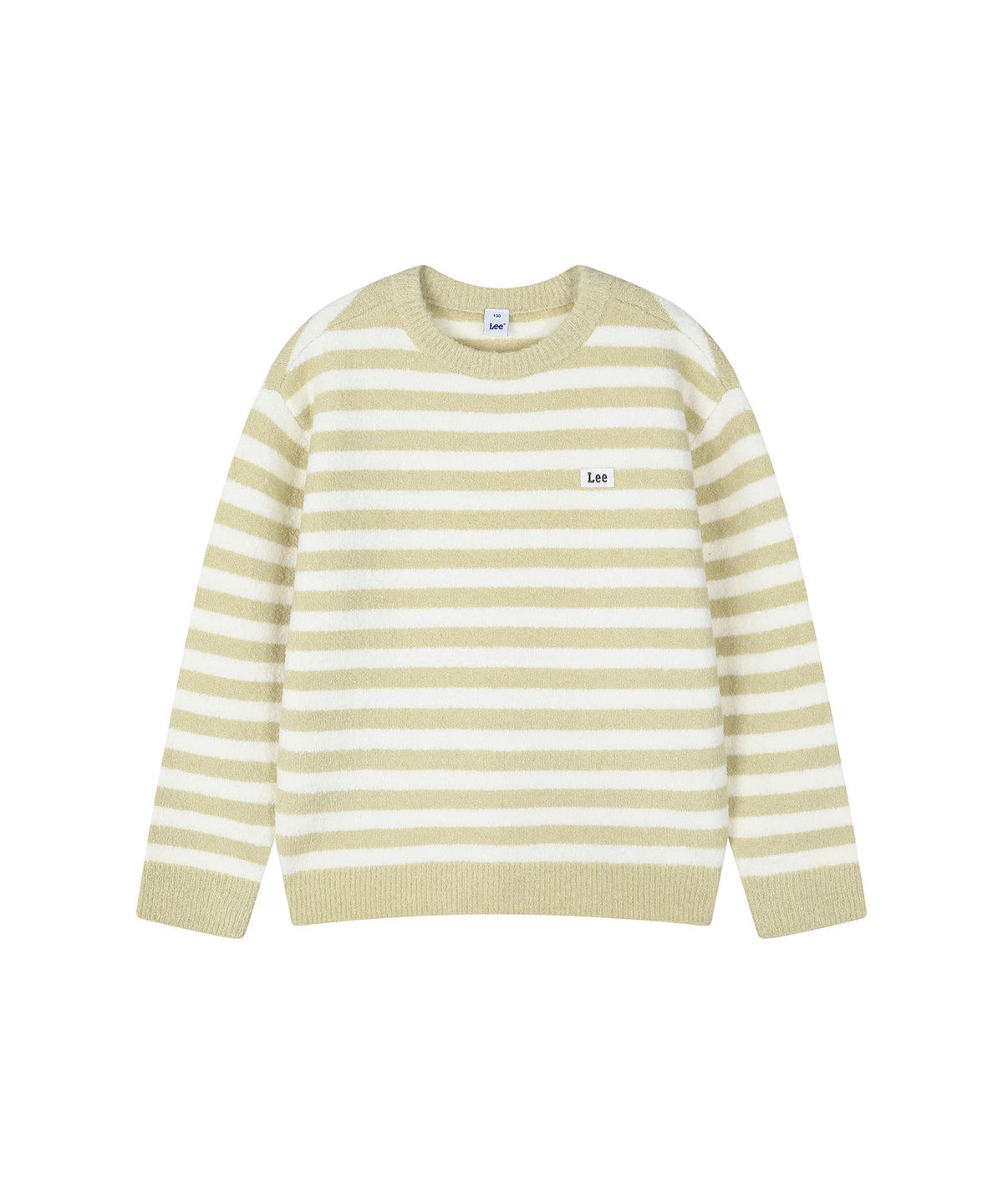리 키즈(LEE KIDS) 스트라이프 풀오버 올리브 LK2604KT04OL