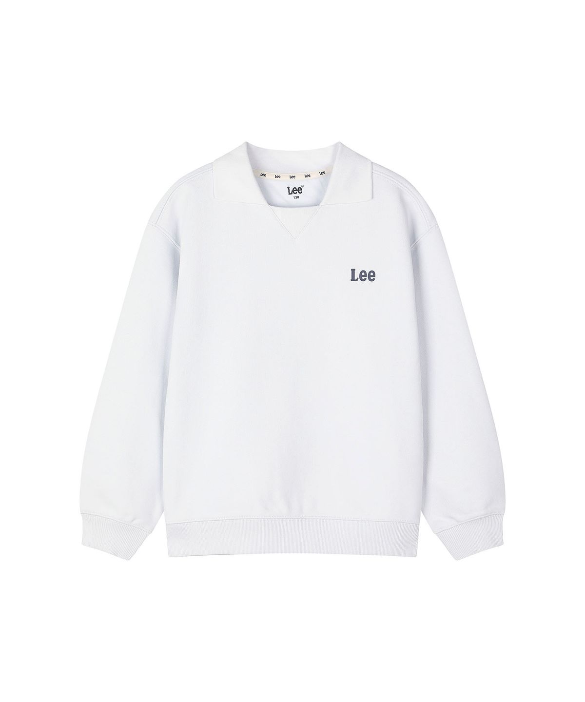 리 키즈(LEE KIDS) 빈티지 스몰로고 스웻셔츠 스카이블루 LK2604CR14SB