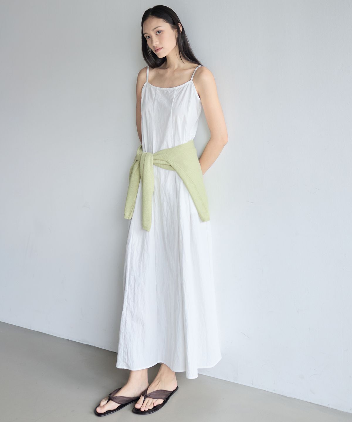 누토프(NUTOFFE) Line Dress_Ivory