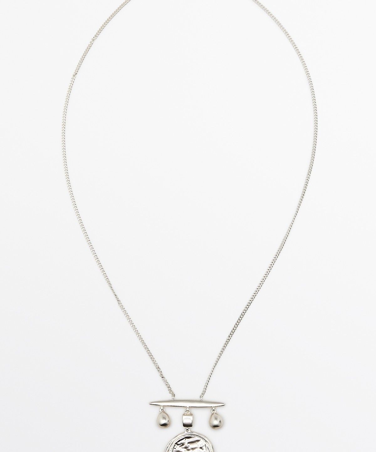 마시모두띠(MASSIMO DUTTI) 롱 코인 목걸이