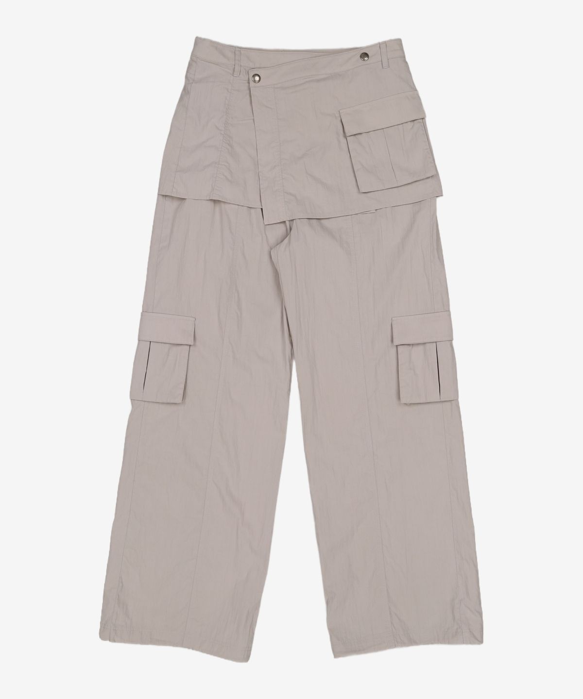 다이애그널(DIAGONAL) CARGO WRAP PANTS (grey) M