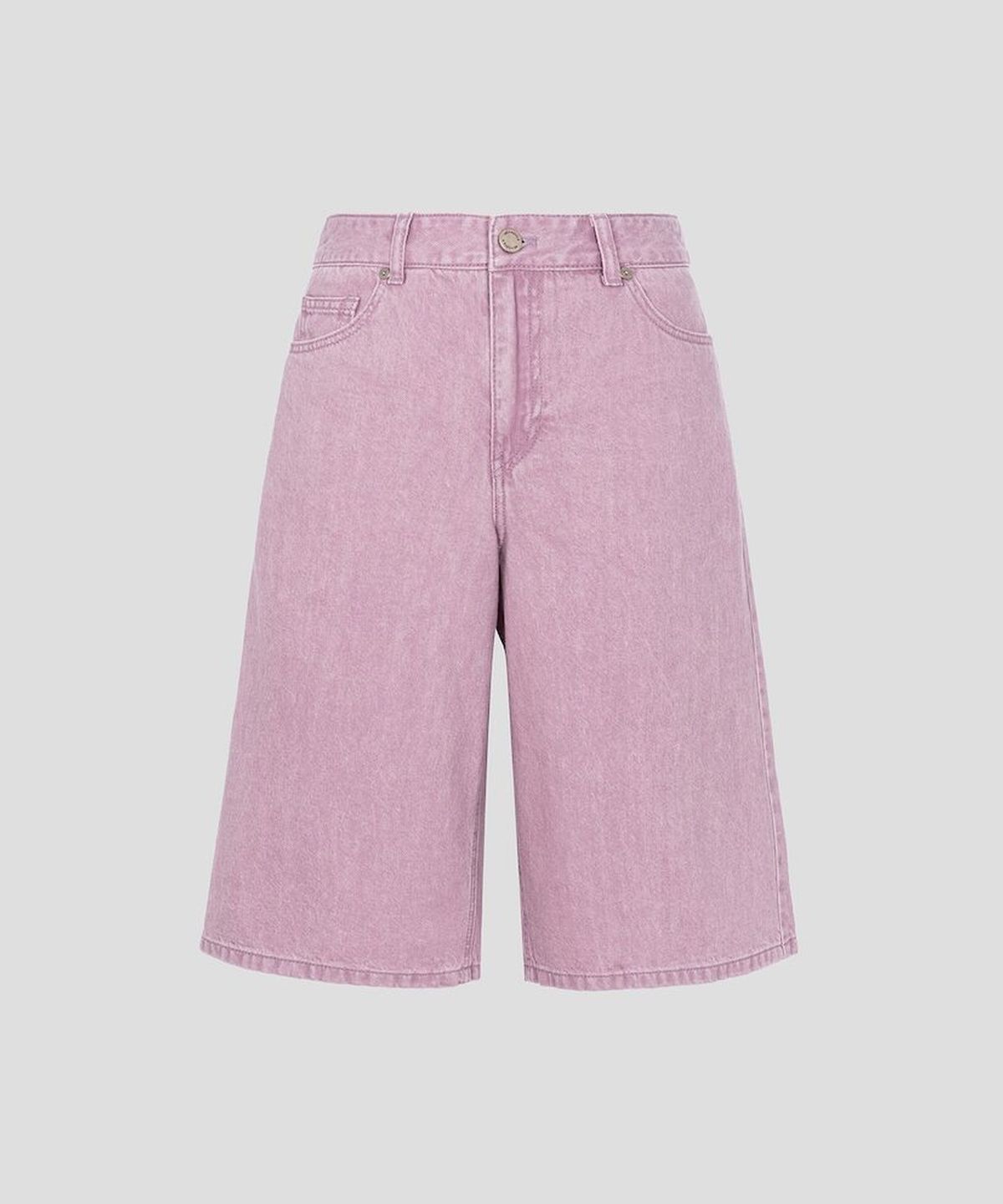 빈폴 레이디스(BEANPOLE LADIES) 오버다잉 데님 버뮤다  핑크 (BF6725C71X)