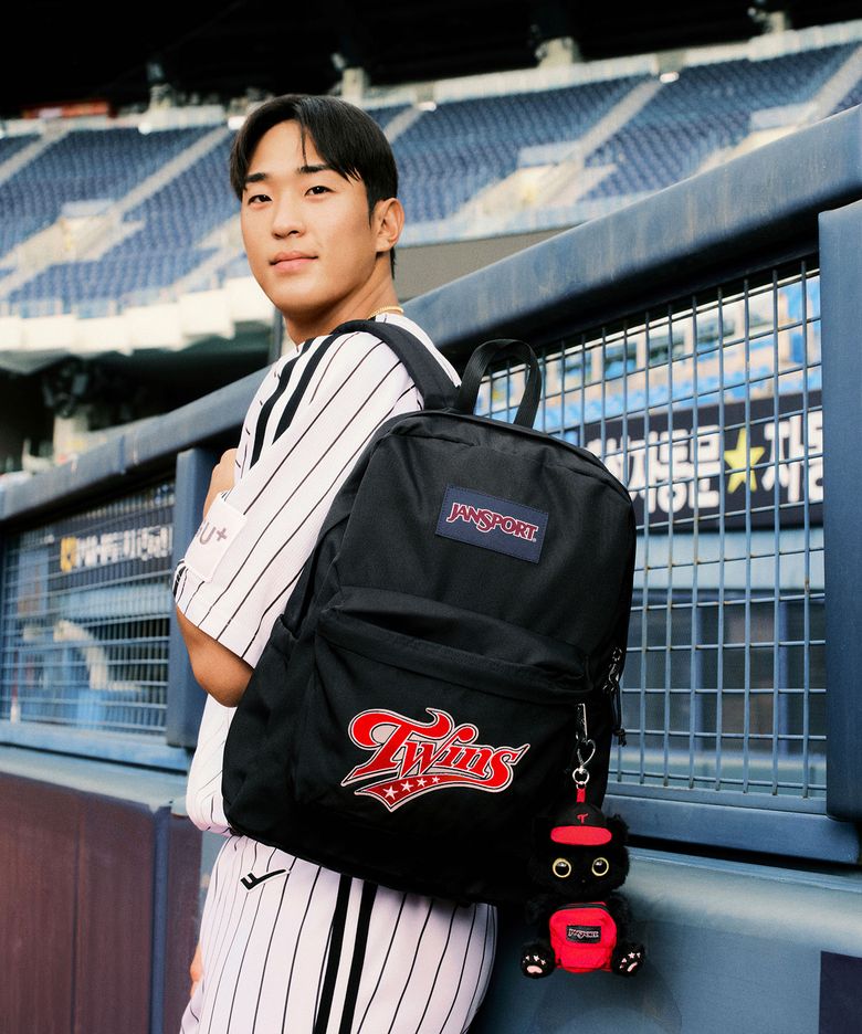 잔스포츠 X LG TWINS 슈퍼브레이크 BLACK