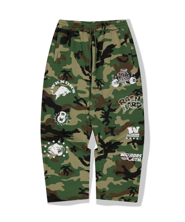 GYM SWEAT PANTS (CAMO)