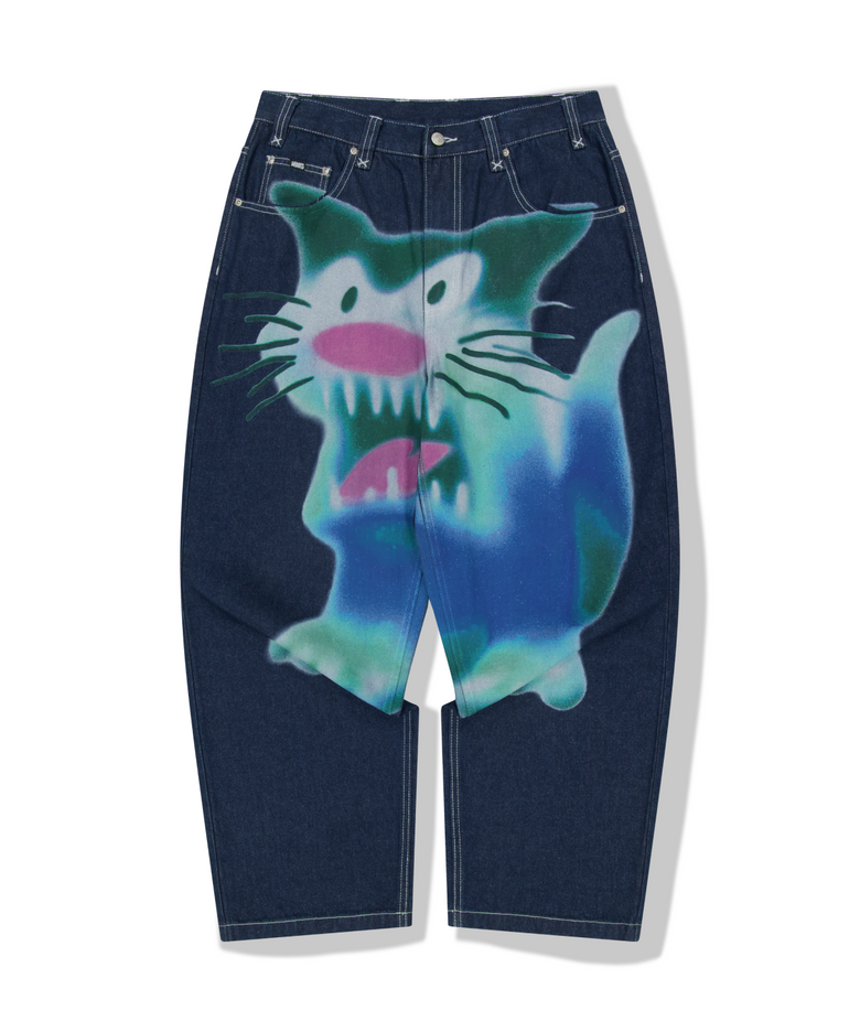 CAT DENIM PANTS (DENIM)