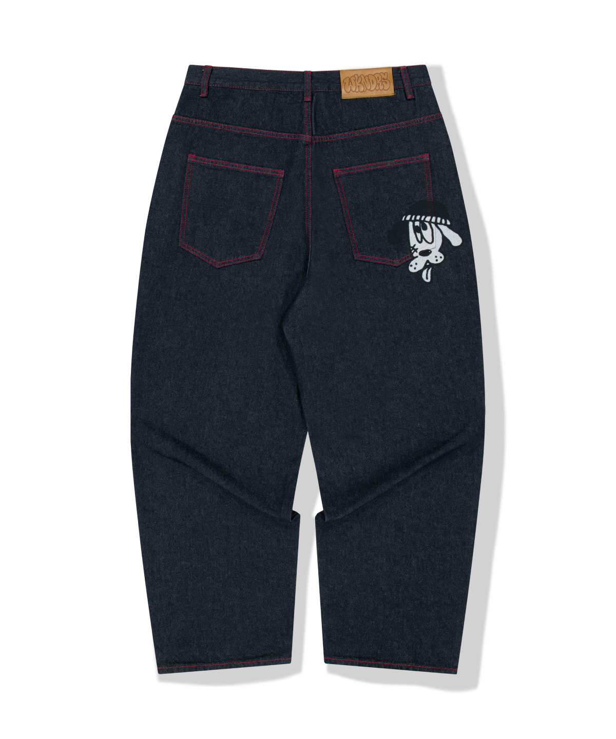 위캔더스(WKNDRS) HOUND DENIM PANTS (D.BLUE)