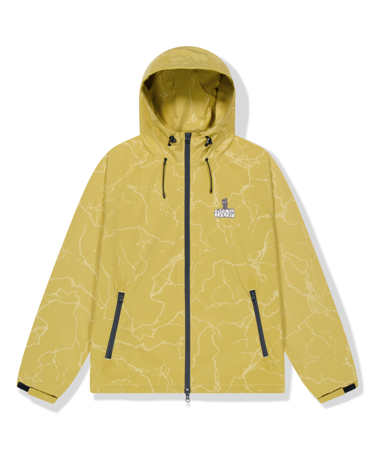 위캔더스(WKNDRS) 3L CRACK WINDBREAKER (YELLOW)