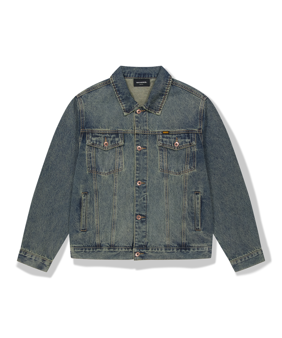 위캔더스(WKNDRS) OG TRUCKER JACKET (DENIM)