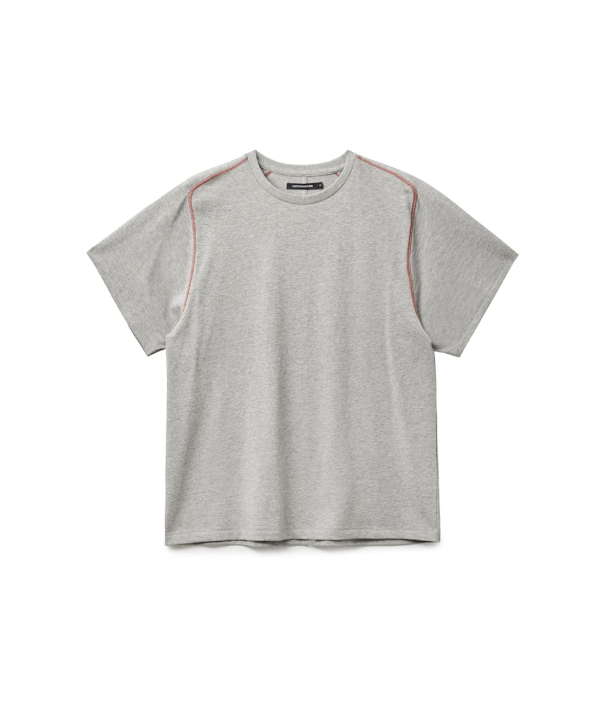해칭룸(HATCHINGROOM) Crop Tee 1/2 M.Grey