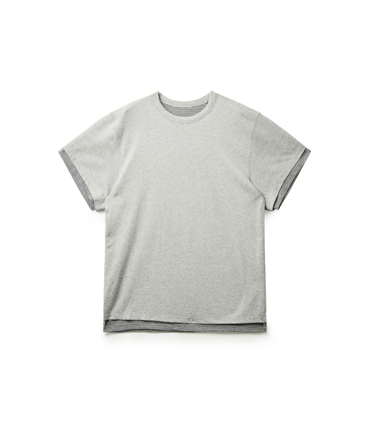 해칭룸(HATCHINGROOM) Two Face Tee 1/2 M.Grey