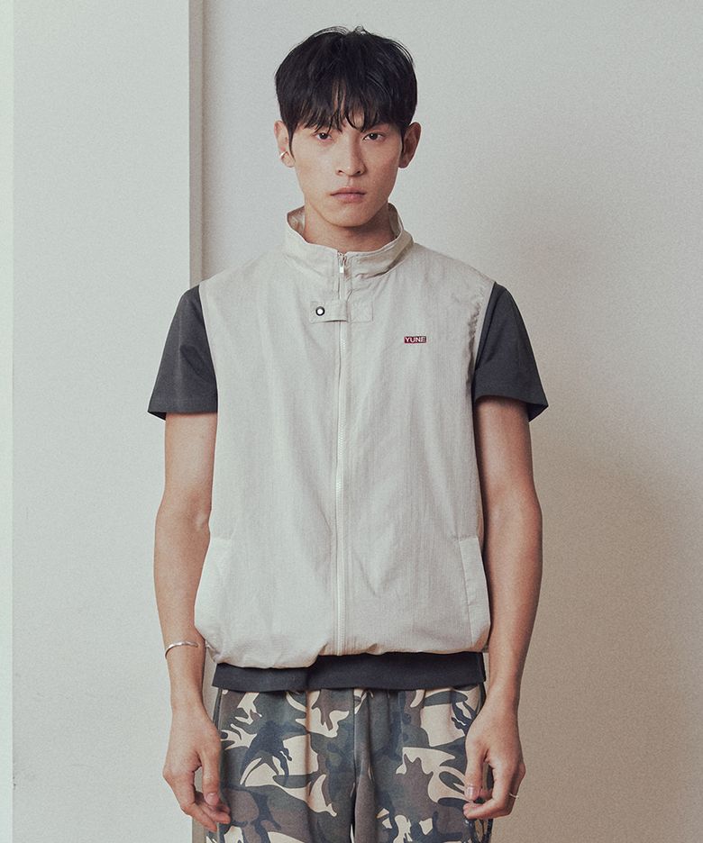 Air Shell Zip Vest_[Ivory]
