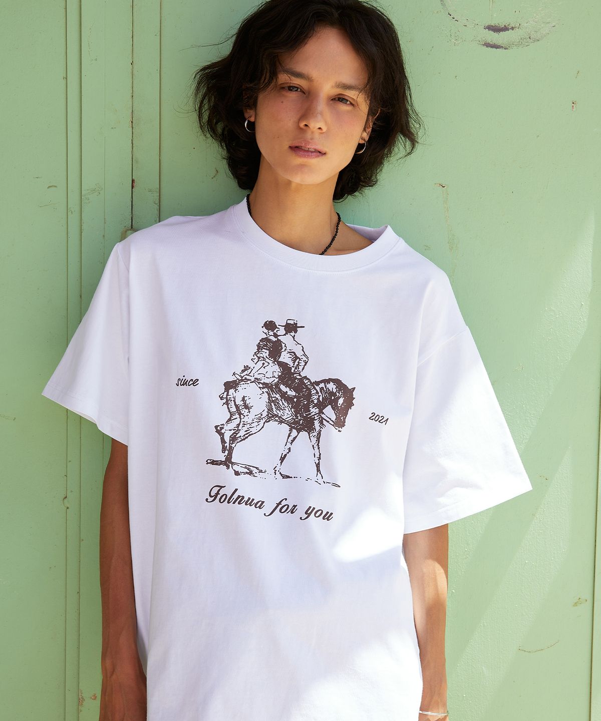 폴뉴아(FOLNUA) MONTAR OVERFIT T-SHIRT (3COLOR)