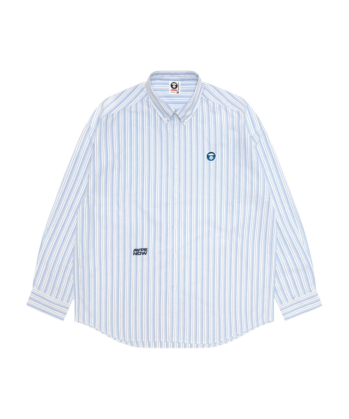 에이프(AAPE) AAPENOW 문페이스 스프라이트 셔츠 스카이 블루 / AAPSTM8556XXQWHK