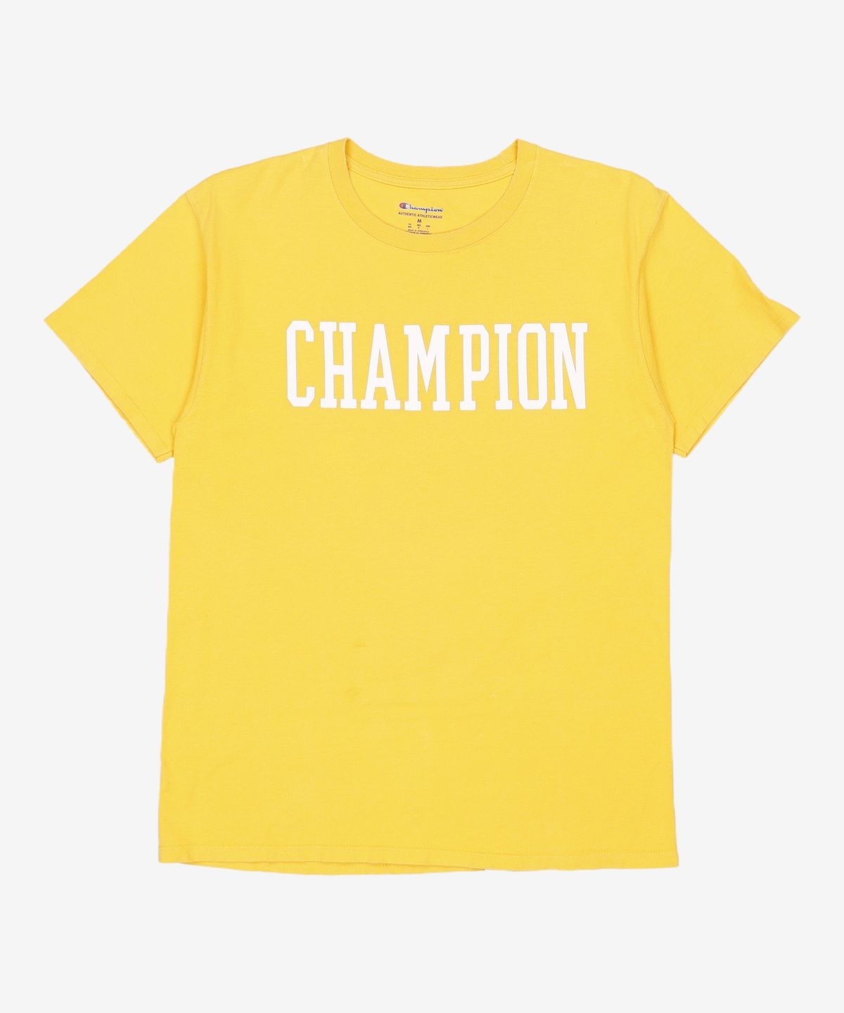 챔피온(CHAMPION) [GT23H] Y07692 클래식 져지 블록 로고 반팔 티셔츠 - 팀 골드 M