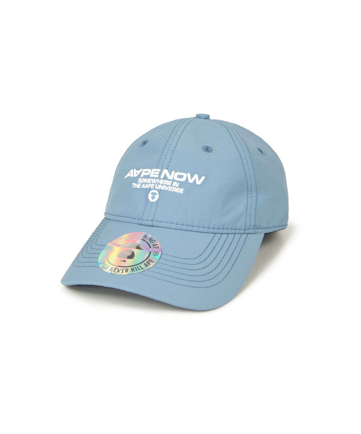 에이프(AAPE) AAPENOW 로고 볼캡 스카이 블루 / AAPCPM5255XXQBLE