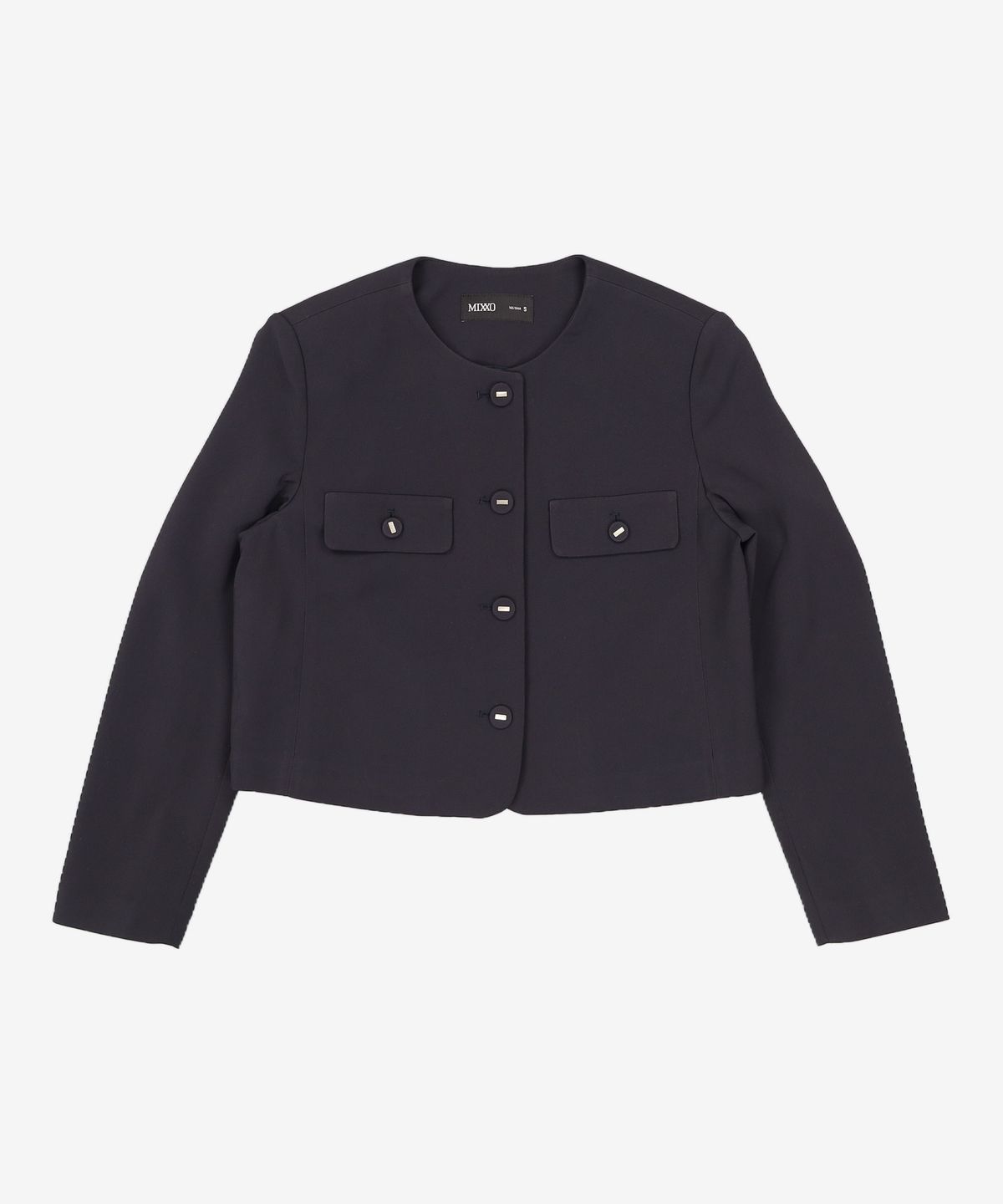 미쏘(MIXXO) 라운드넥 자켓 MIWJKD422G S