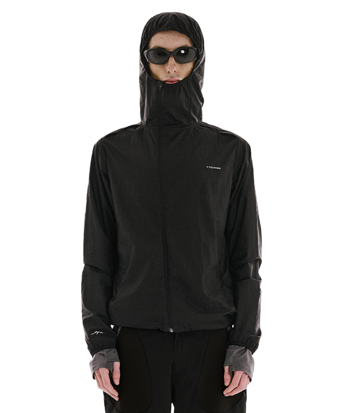 콜드웜(COLDWARM) Ghost Pack Belt Jacket (Black)