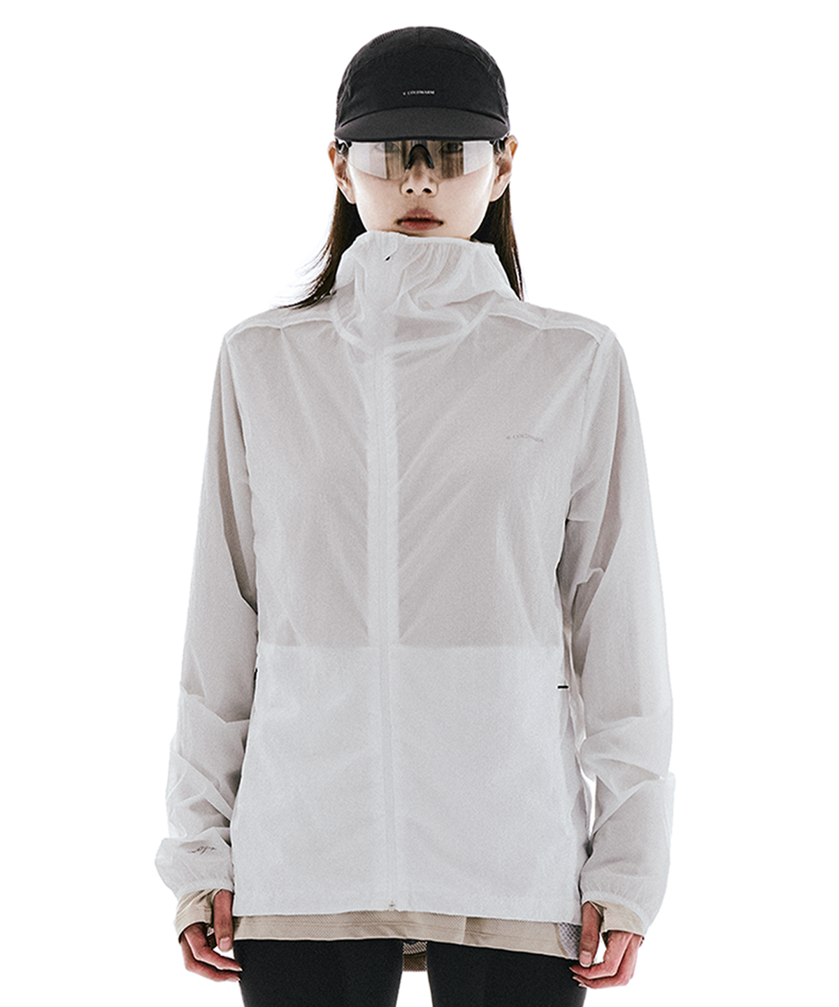 콜드웜(COLDWARM) Ghost Pack Belt Jacket (White) - Women
