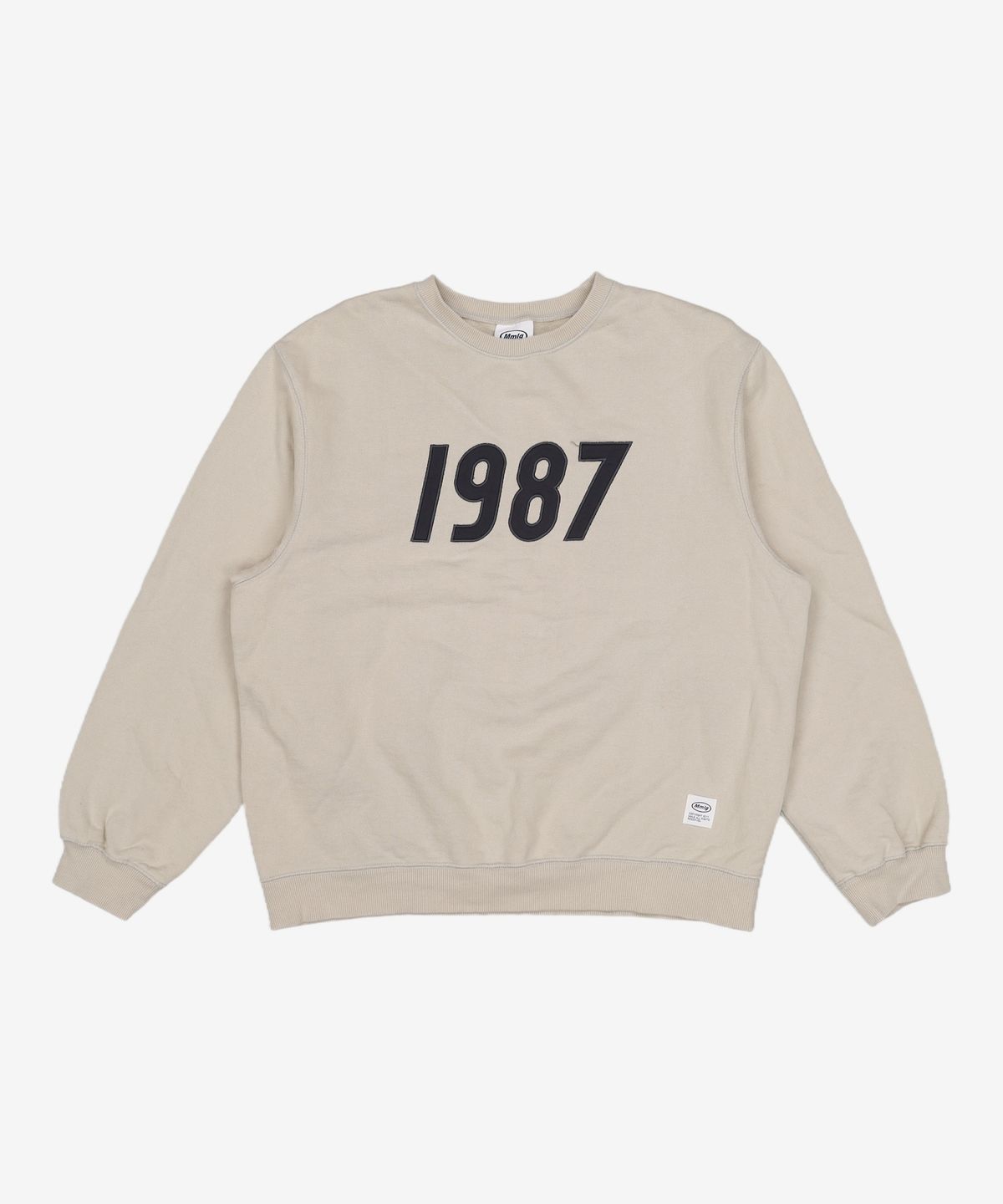 엠엠엘지(MMLG) [Mmlg] 1987 EMB. SWEAT (OATMEAL) S