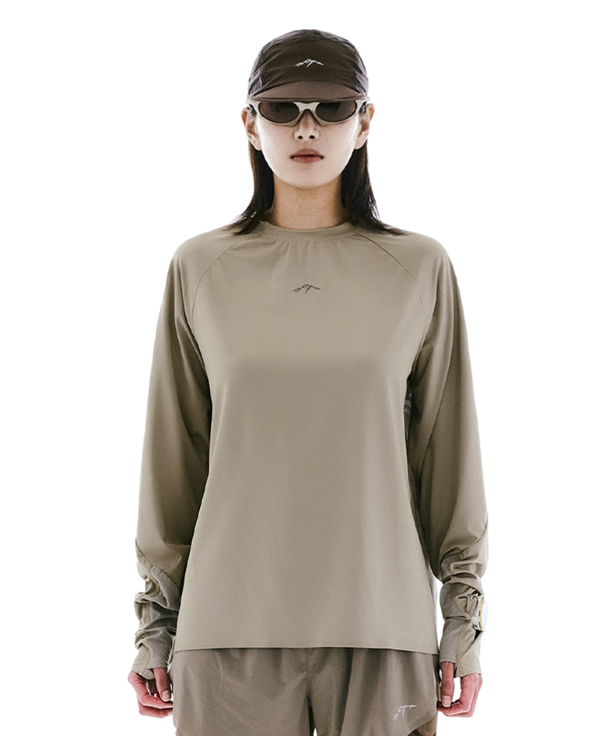 콜드웜(COLDWARM) Linear Base Layer (Muted Camel) - Women