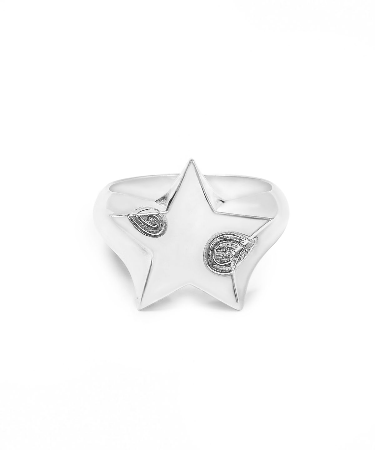 유네(YUNE) Swirl Star Ring_[Silver925]