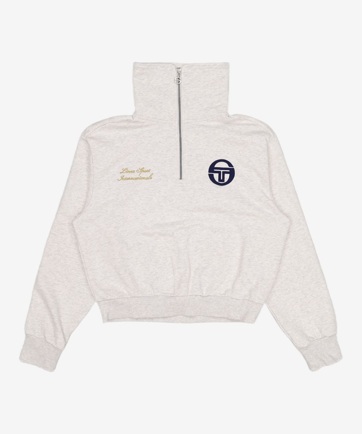 세르지오 타키니(SERGIO TACCHINI) W 프레피 하프집 풀오버 S