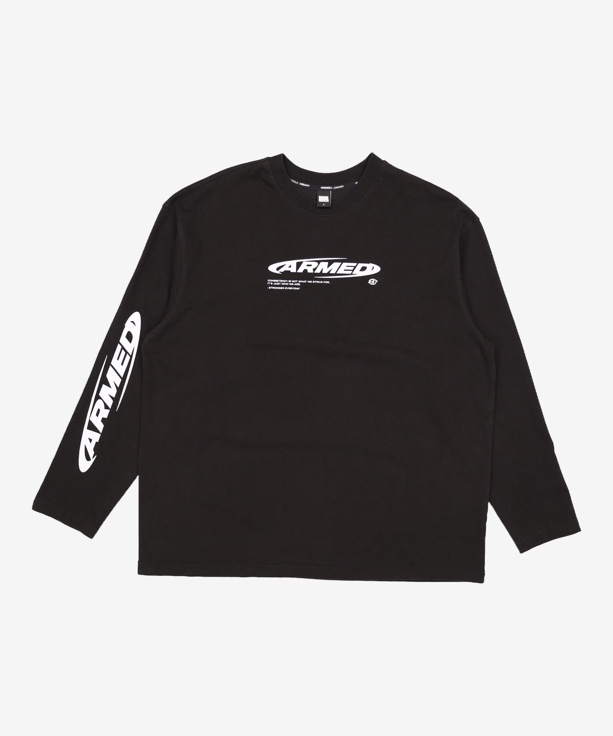 암드(ARMED) ARMED LONG SLEEVE T-SHIRT [블랙] L