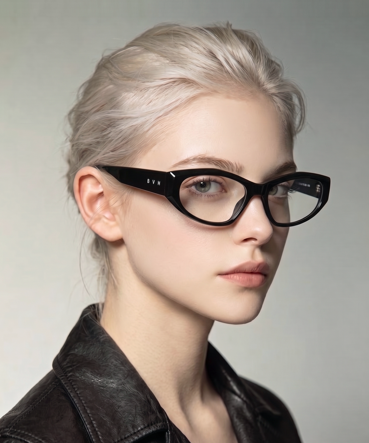 비브이에이치(BVH EYEWEAR) GRIT(안경) C1 BLACK