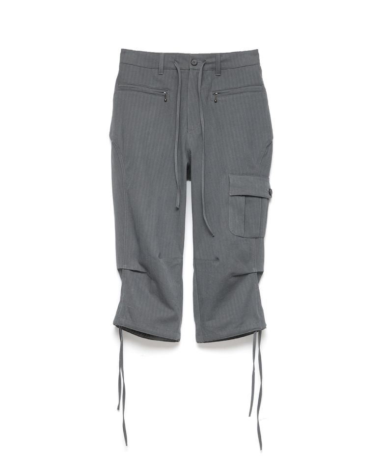 Sly Capri Pants Herringbone Graphite