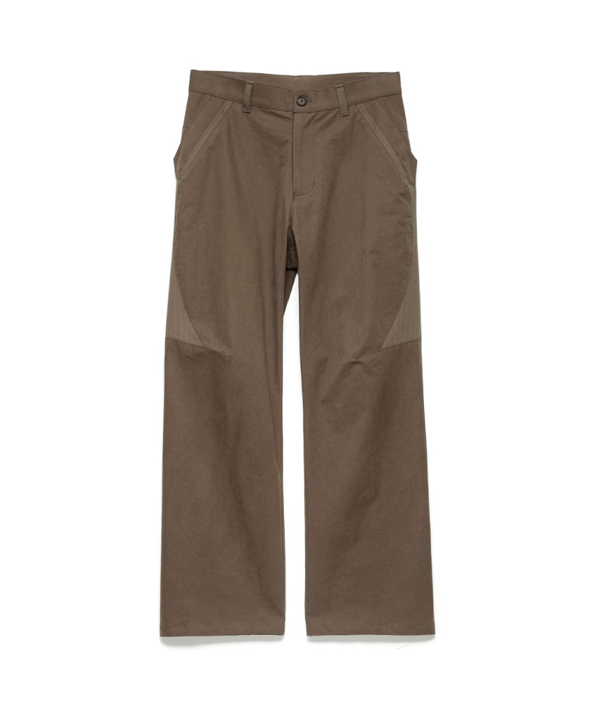 해칭룸(HATCHINGROOM) Fencing Pants Mud Brown