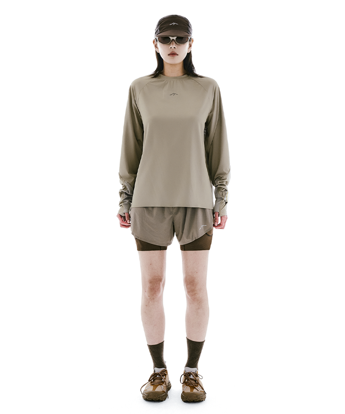 콜드웜(COLDWARM) Distance Liner Shorts (Savannah Tan) - Women
