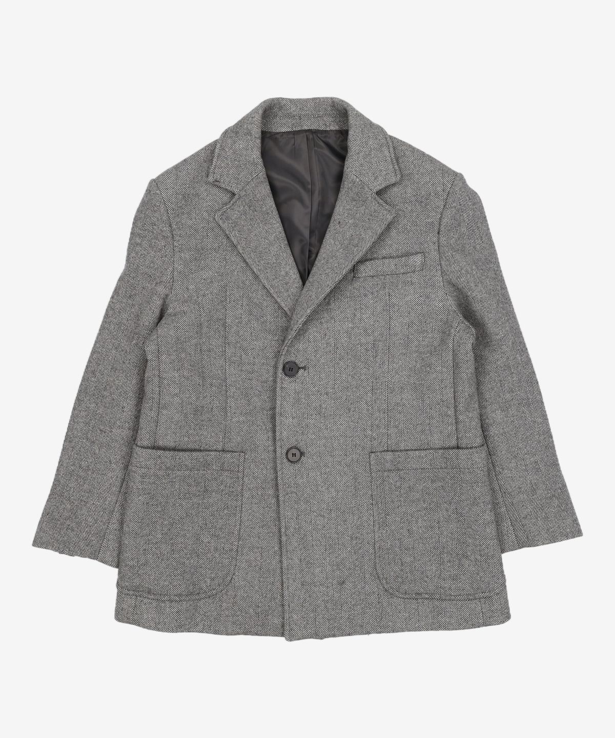 가먼트레이블(GARMENT LABLE) Herringbone Short Coat S