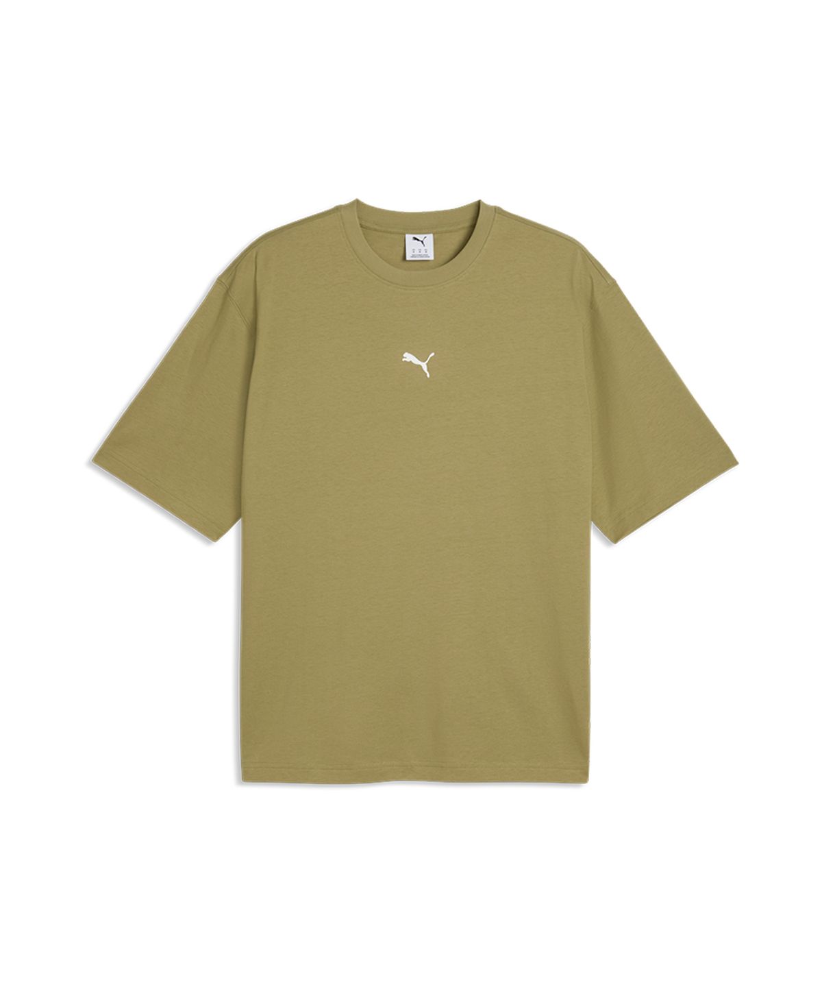 푸마(PUMA) 런 컬쳐 컬렉티브 박시 그래픽 티 - 차이 라떼 / 639095-89