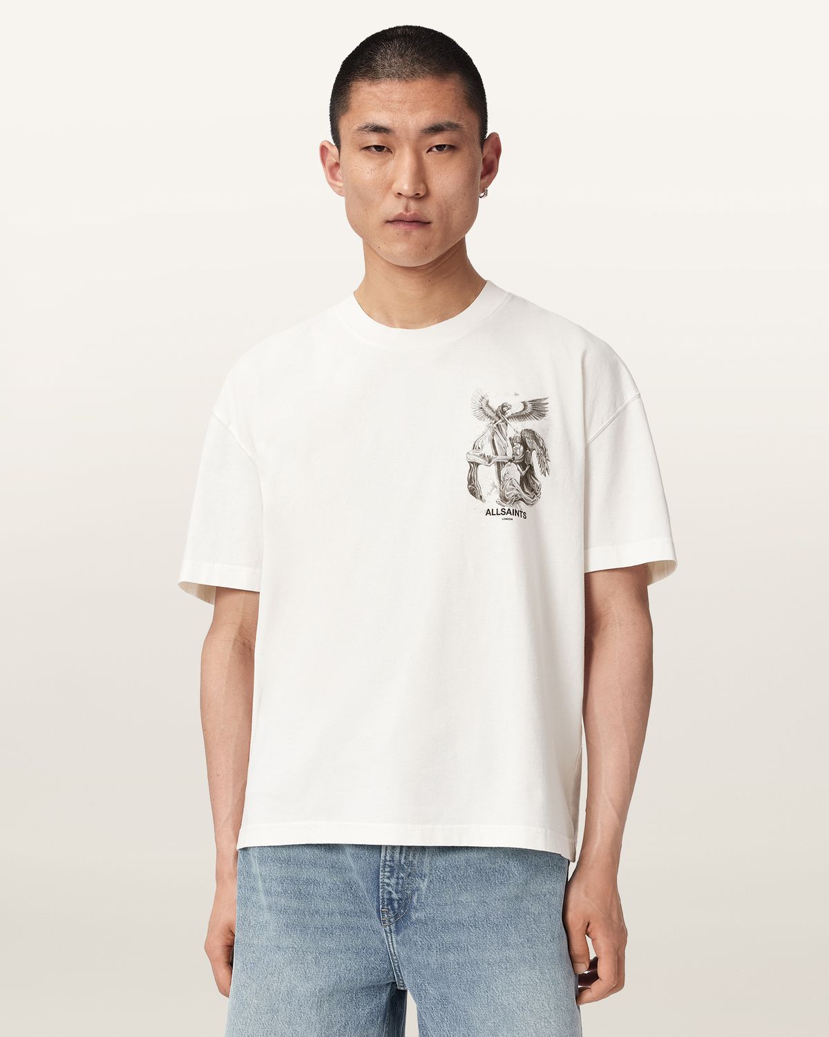 올세인츠(ALLSAINTS) 세라프 크루 티셔츠 M034PF-4068