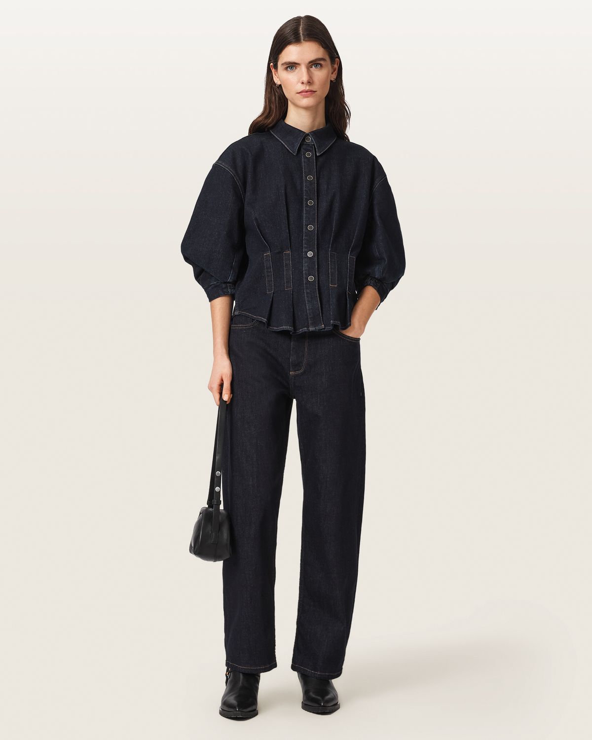 올세인츠(ALLSAINTS) 세이디 배럴 진 W030EF-10131