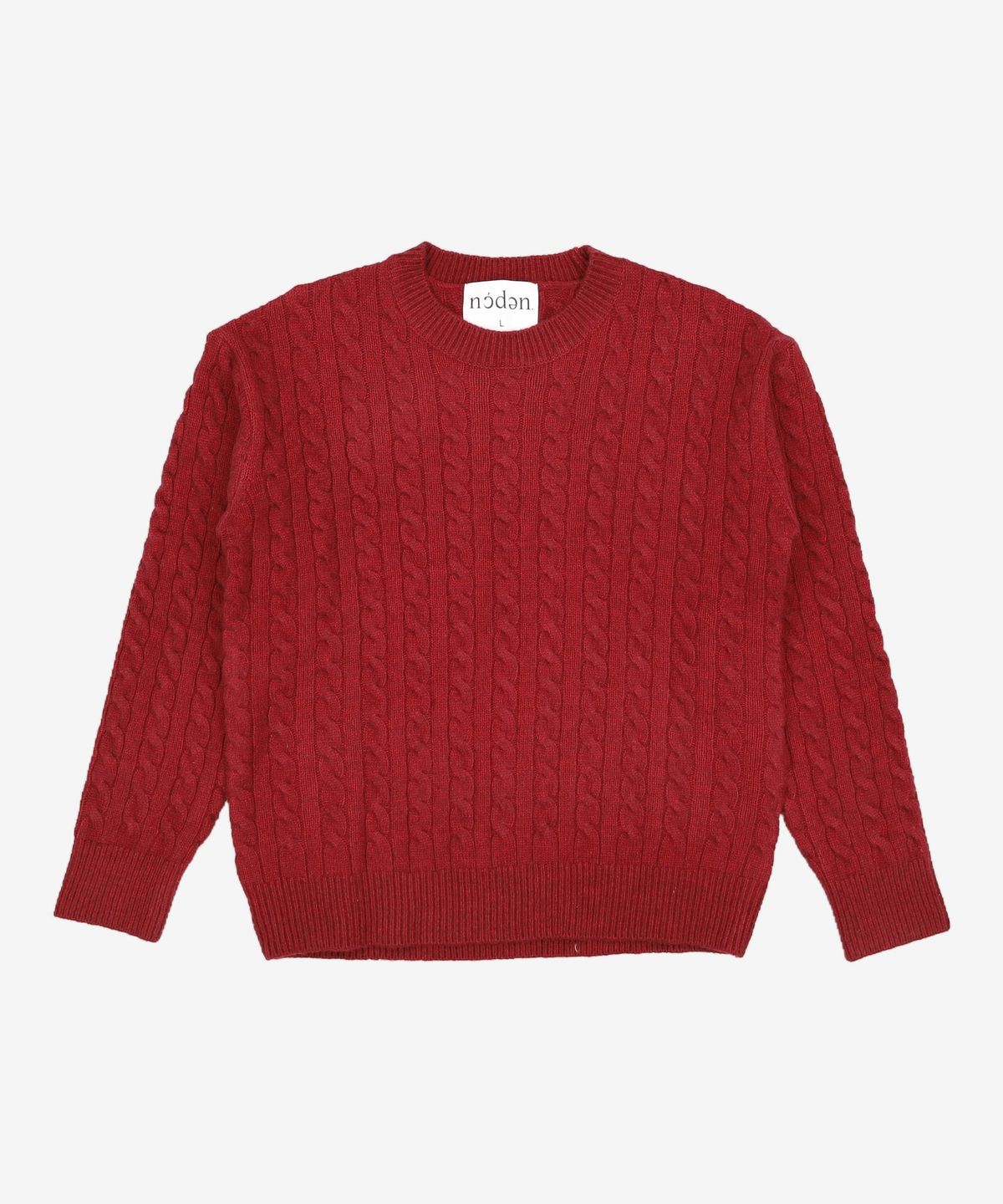 노든(NODEN) SOFT WOOL BLEND CROP KNIT - 11COLOR L