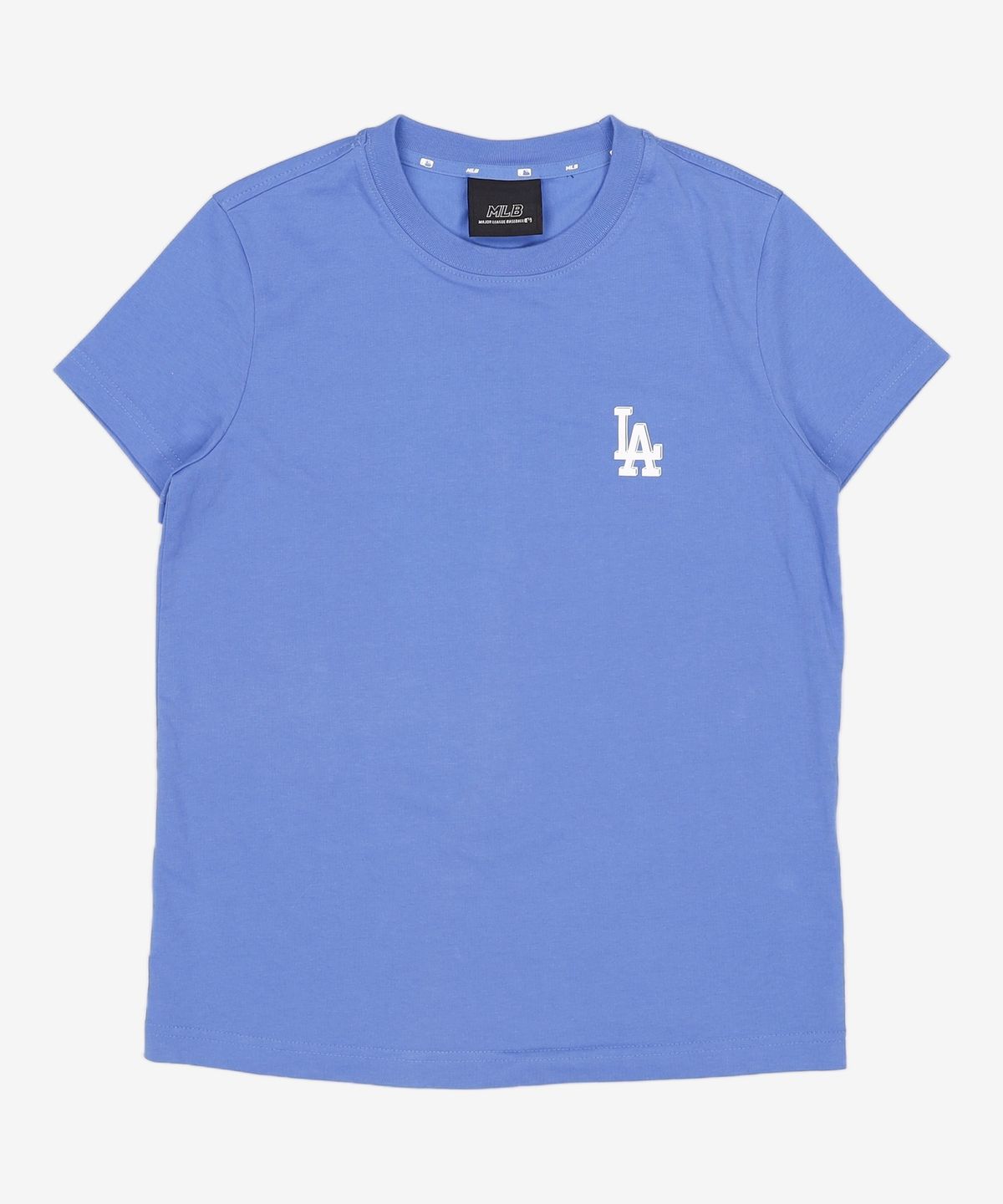 엠엘비(MLB) 로고 베이직 반팔 티셔츠 LA (BLUE) XS