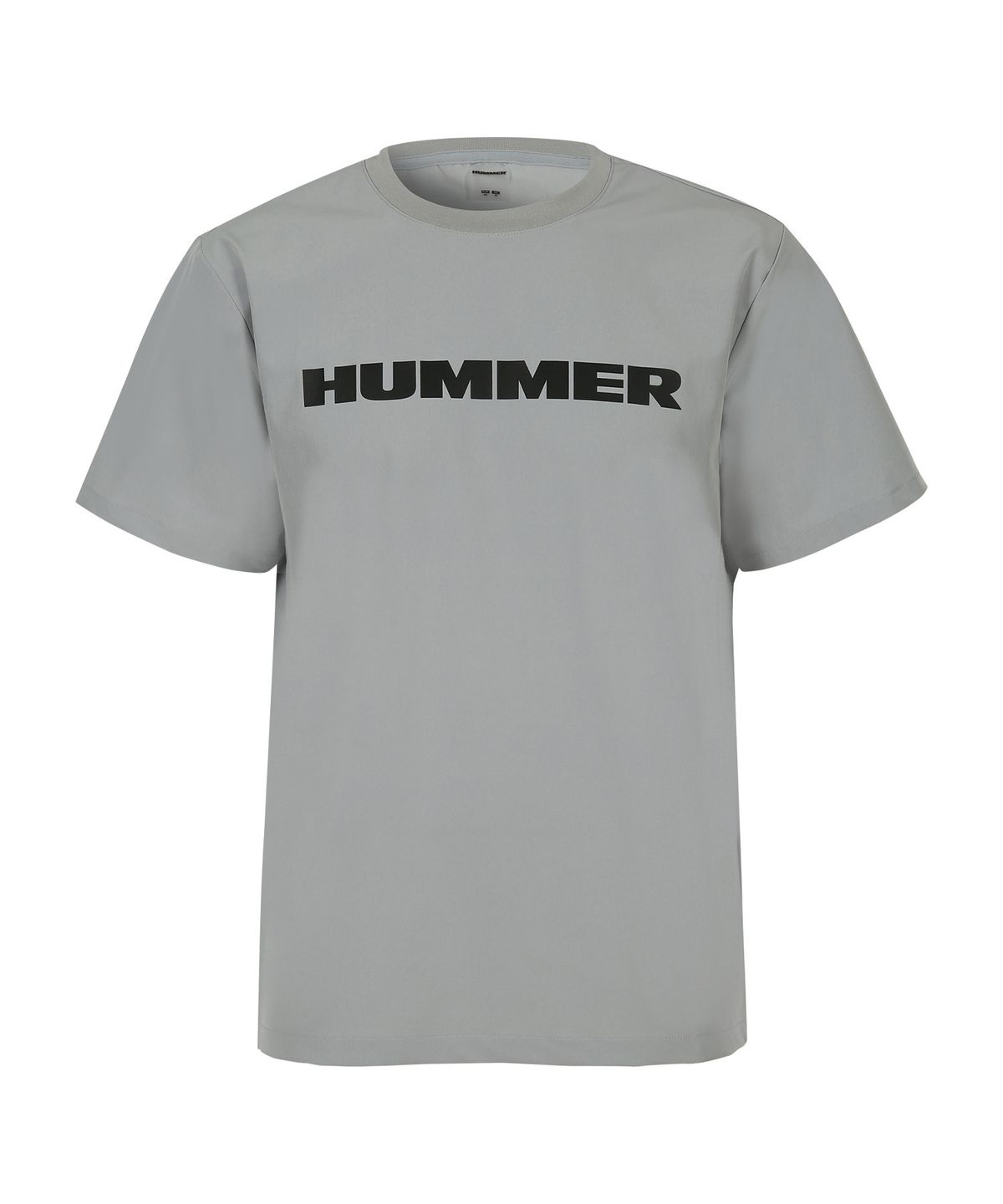 험머(HUMMER) H1 시그니처 로고 쿨 반팔 티셔츠 라이트 그레이