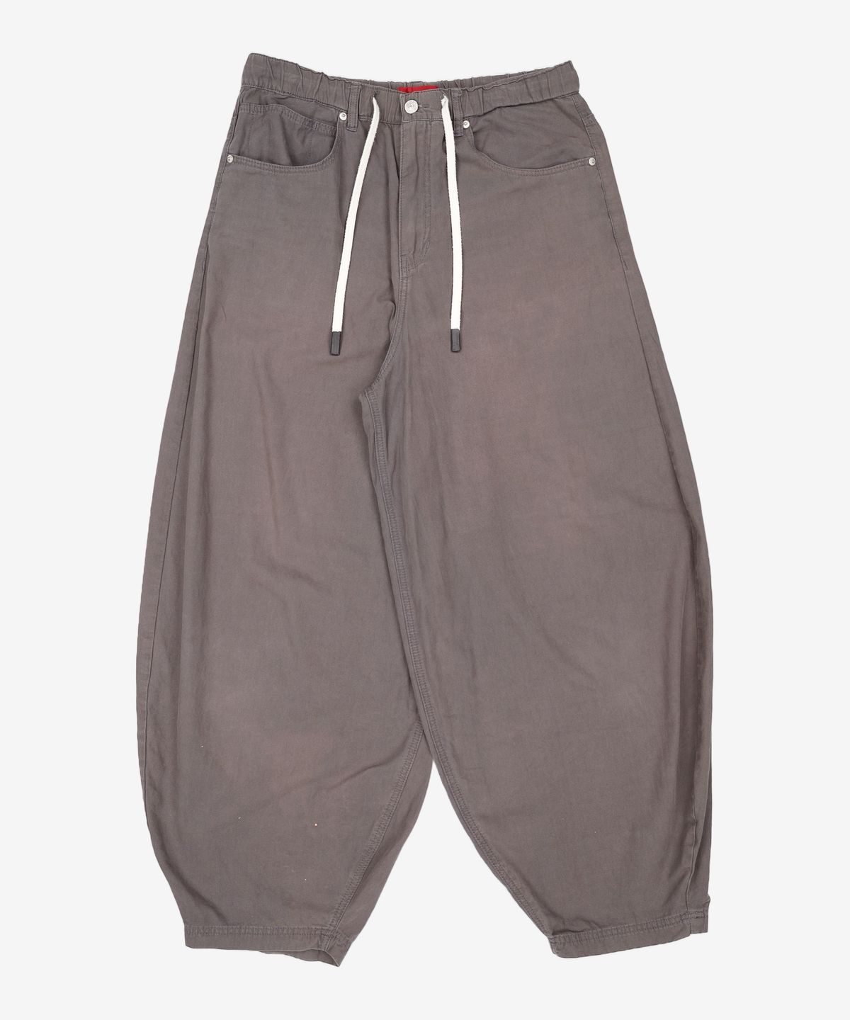 기철(KICHUL) EASY OR EASY BALLOON PANTS (DARK GREY) FREE