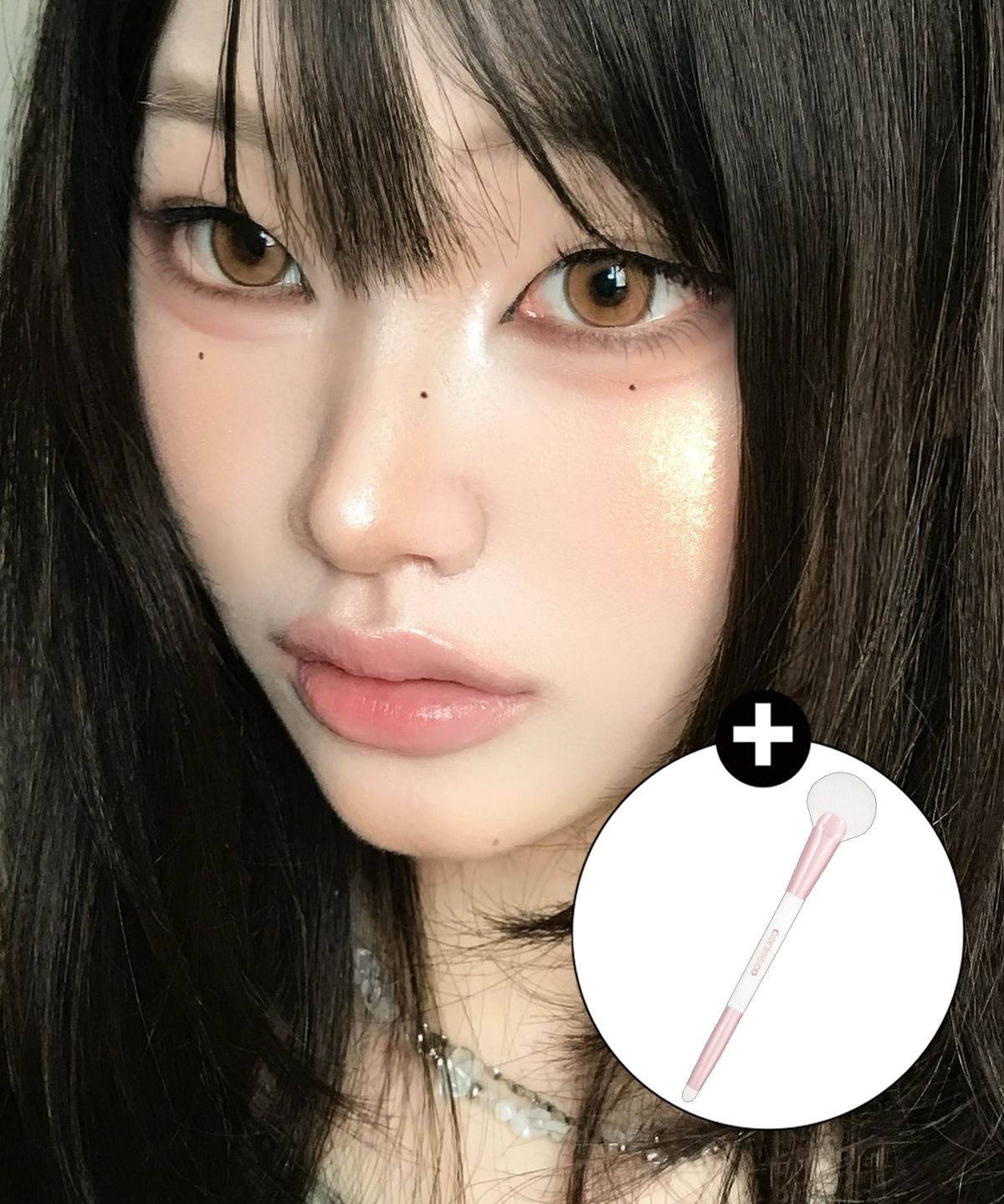 코링코(CORINGCO) [브러쉬 set] 하트 스파클 하이라이터