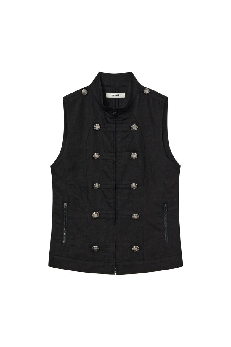 NAPOLEON TECH VEST IN BLACK