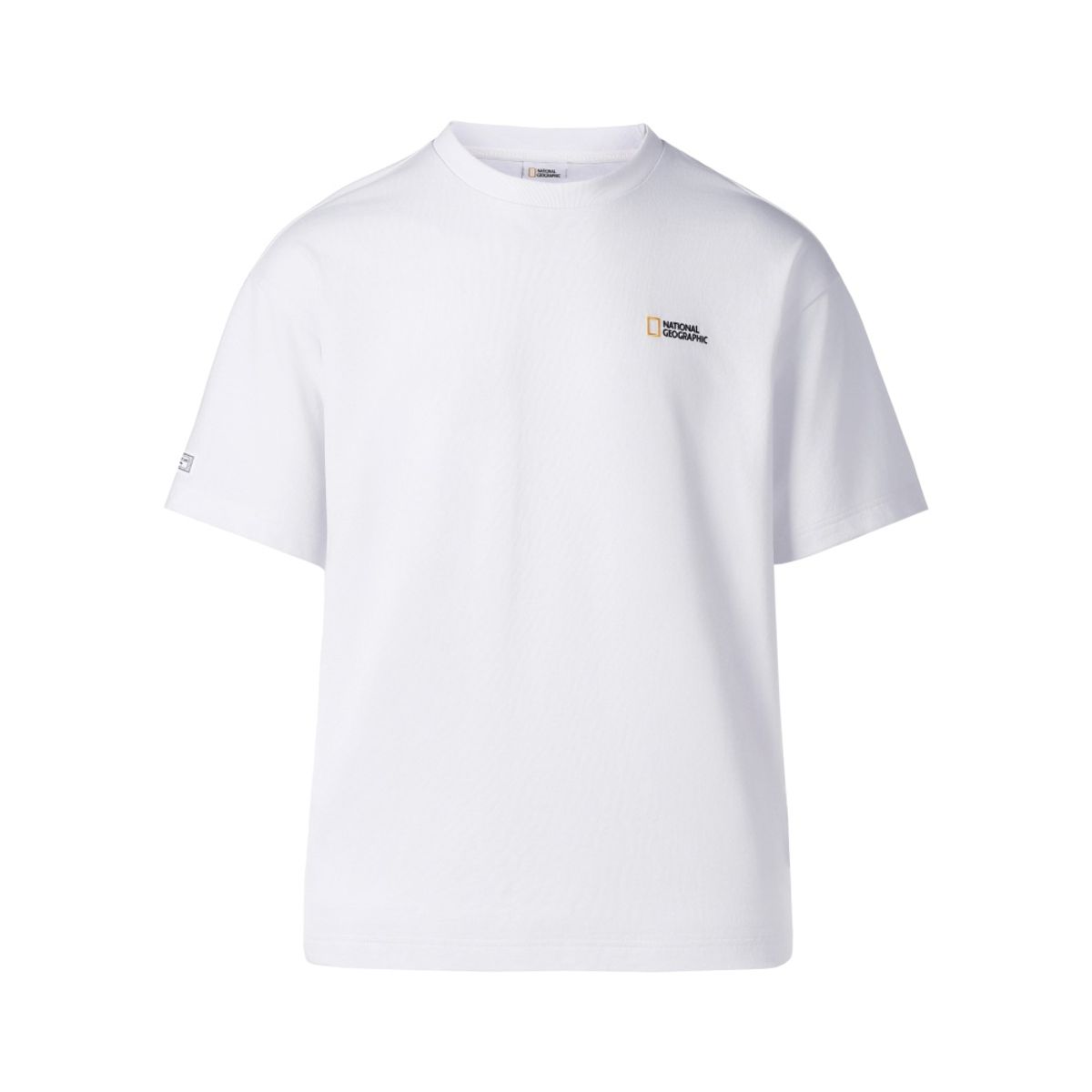 내셔널지오그래픽(NATIONALGEOGRAPHIC) [K-HERITAGE] 십장생도 세미오버핏 그래픽 티셔츠 WHITE N262UTS633