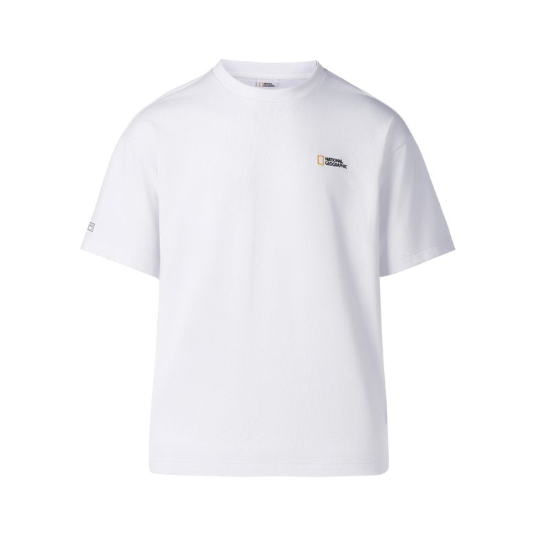 [K-HERITAGE] 십장생도 세미오버핏 그래픽 티셔츠 WHITE N262UTS633