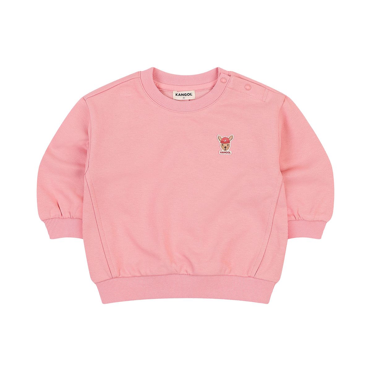 캉골키즈(KANGOL KIDS) [베이비] 루 져지 스웻셔츠 SC 0C17 핑크