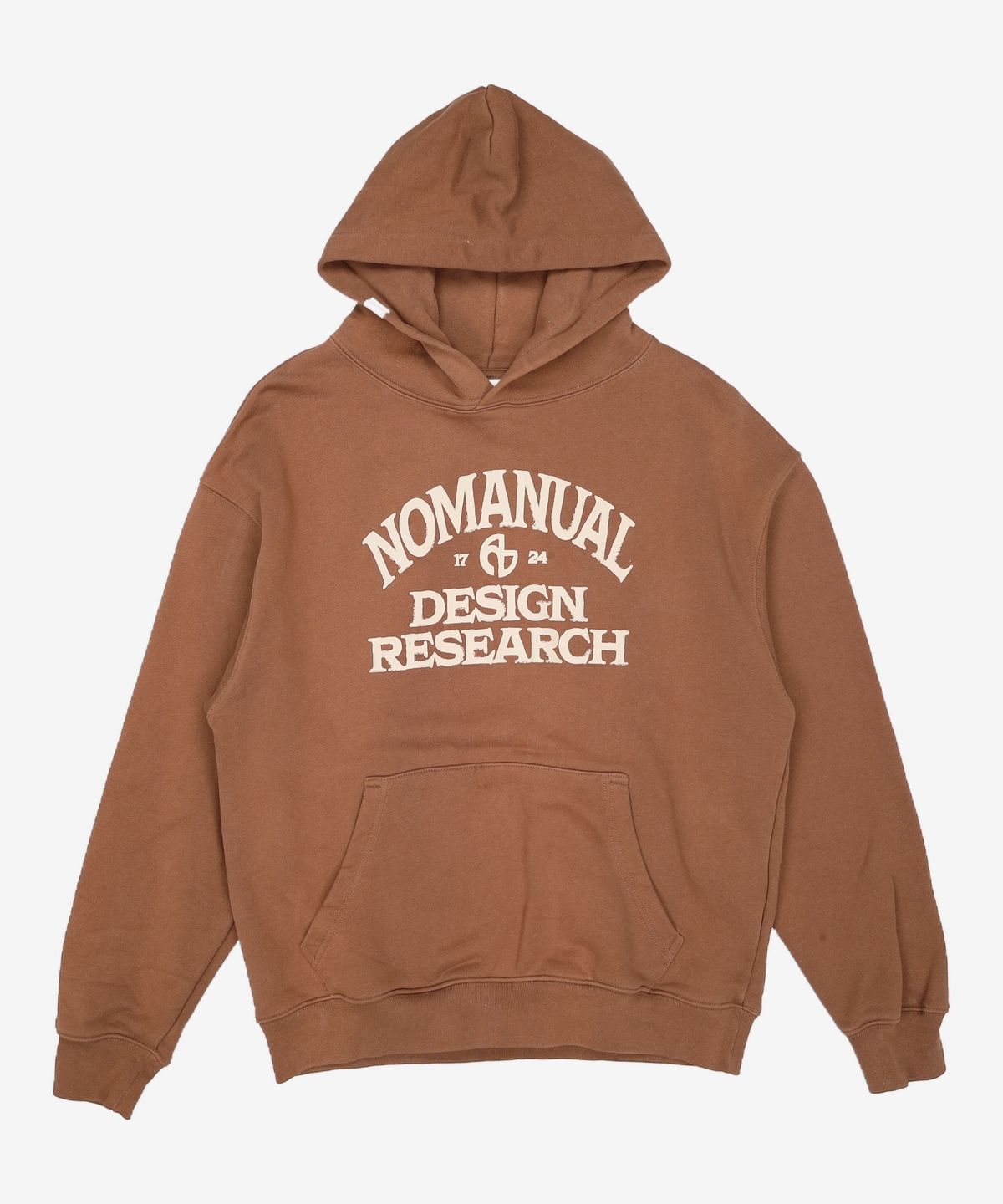 노매뉴얼(NOMANUAL) A.G HOODIE - BROWN M