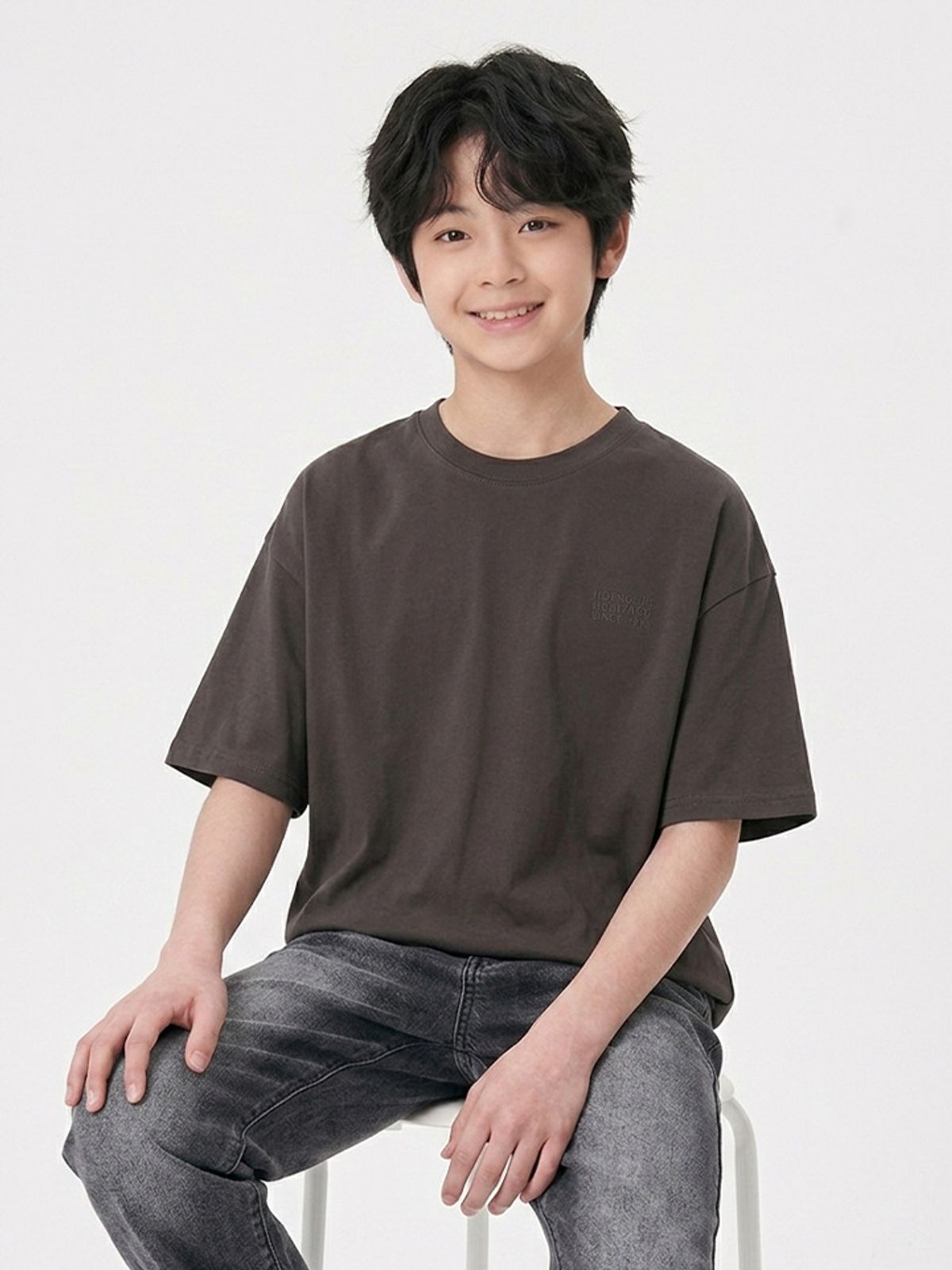 행텐 틴즈(HANGTEN TEENS) 틴즈 코튼 그래픽 반팔 티셔츠_185(14580-031-602-31)