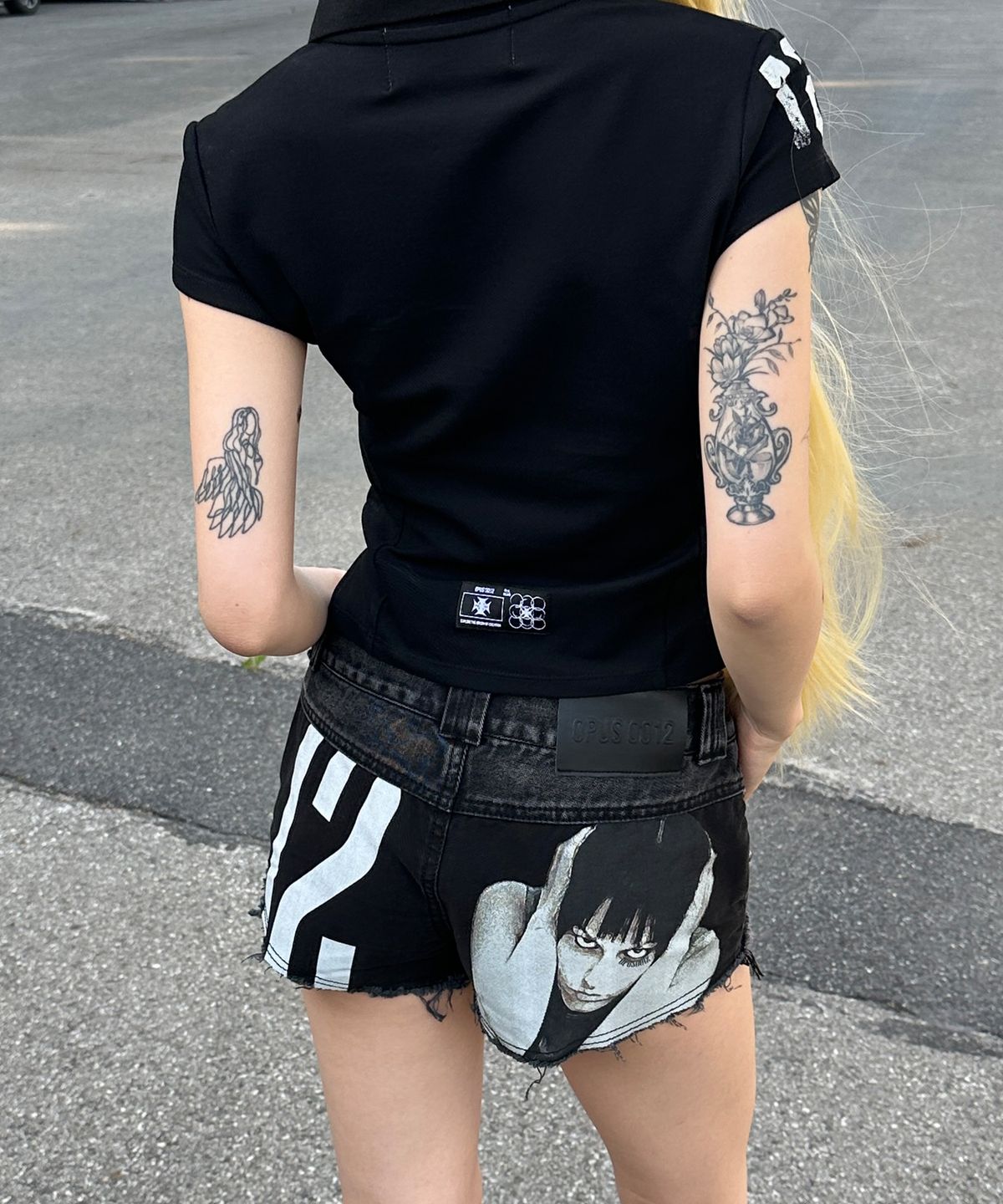 오퍼스 0012(OPUS 0012) Op.09 ERA DENIM PANTS BLACK
